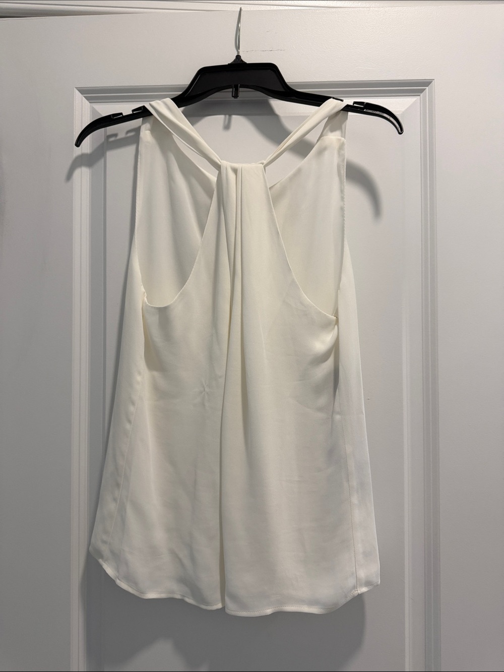 Donna Karan Cream Twist-Back Camisole